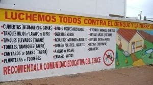 Campanha com informações para prevenção de febre amarela e dengue no Paraguai (Pablo flores)