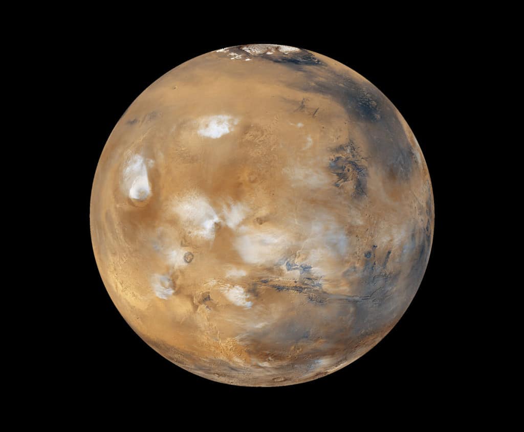 Imagem: Mars Global Surveyor, 1999.