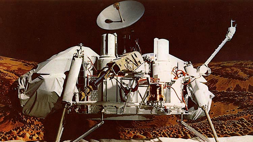 Essa tecnologia foi usada pela primeira vez em uma queda de pára-quedas que ajudou a pousar a sonda Viking Lander em Marte em 1976.